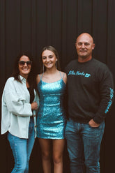 Misshow Sparkly Red Tight Sequins Backless Short Homecoming Dress/Mini Dress